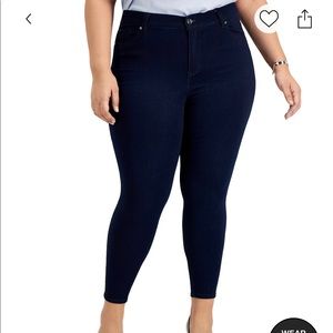 Celebrity Pink High Rise Ankle Skinny Plus Size Jeans 24